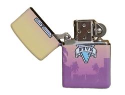 GTA 5 Model 4 Zippo Tarzı Benzinli Çakmak Siyah
