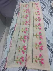 Erken Cumhuriyet dönemi  tümüyle el işi yazama -Boça 90x90x16