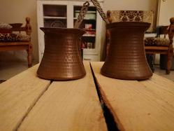 Dövme Bakır Cezve 2 adet