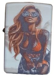 GTA 5 Model 7 Zippo Tarzı Benzinli Çakmak Siyah