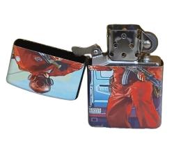 GTA 5 Model 10 Zippo Tarzı Benzinli Çakmak Siyah