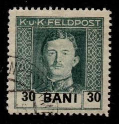 İmparator Charles KuK FELDPOST 30 BANI