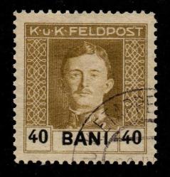 İmparator Charles KuK FELDPOST 40 BANI