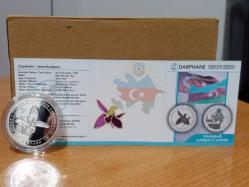 Karabağ Azerbaycandır Darphane Gümüş Hatıra Para(sertifikalı)