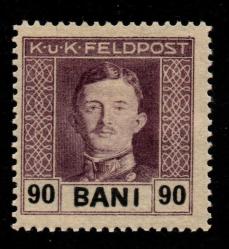 İmparator Charles KuK FELDPOST 90 BANI