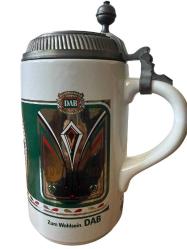 Battal Büyük Boy Almanya Dortmund Zin Kapaklı Bira Bardağı TANKART