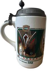 Battal Büyük Boy Almanya Dortmund Zin Kapaklı Bira Bardağı TANKART