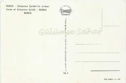 Bursa - Süleyman Çelebi'nin Türbesi / Ticaret Kartpostalları