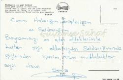 Bursa Genel Görünüş ve Yeşil Türbe / Ticaret Kartpostalları