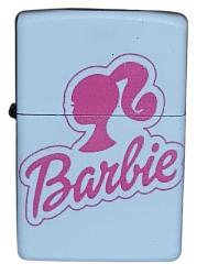 Barbie Model 4 Zippo Tarzı Benzinli Çakmak Siyah
