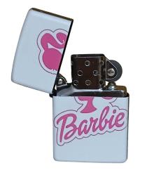 Barbie Model 4 Zippo Tarzı Benzinli Çakmak Siyah