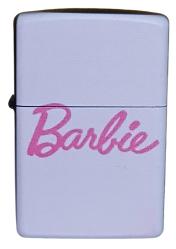 Barbie Model 6 Zippo Tarzı Benzinli Çakmak Siyah