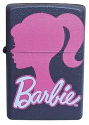 Barbie Model 7 Zippo Tarzı Benzinli Çakmak Siyah