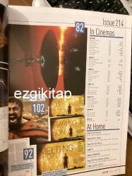 empire sinema dergisi nisan 2007 (ing) empire magazine april 2007 (david lynch denzel washington russell crowe the good german ghost rider inland empire chris evans sunshine  sienna miller 300 spartans lord of the rings)