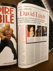 empire sinema dergisi nisan 2007 (ing) empire magazine april 2007 (david lynch denzel washington russell crowe the good german ghost rider inland empire chris evans sunshine  sienna miller 300 spartans lord of the rings)