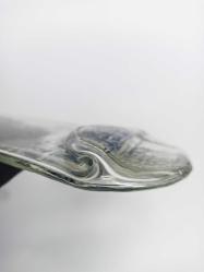 Yeni Rakı Şişesinden Dönüştürülmüş Dekoratif Yassı Sunum Tabağı