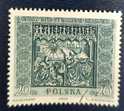 Polonya Damgalı pul