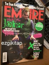 empire sinema dergisi ocak 2008 (ing) empire magazine january  2008 (joker talulah riley amara karan gemma arterton the mummy bob dylan tom hanks julia roberts sweeney todd will smith dustin hoffman natalie portmant jerry seinfeld)