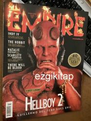 empire sinema dergisi mart 2008 (ing) empire magazine march 2008 (hellboy natalie portman scarlett johansson the hobbit guillermo del toro tintin rambo viggo mortensen sean connery)