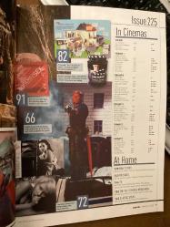 empire sinema dergisi mart 2008 (ing) empire magazine march 2008 (hellboy natalie portman scarlett johansson the hobbit guillermo del toro tintin rambo viggo mortensen sean connery)