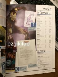 empire sinema dergisi eylül 2007 (ing) empire magazine september 2007 (iron man indiana jones jessica biel angelina jolie the mummy hellboy stephen king the shining brett ramer  chris cooper john cusack)