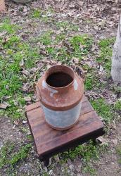 *** ANTİKA METAL SÜT GÜĞÜMÜ-KÖYEVİ ÇIKMASI ***