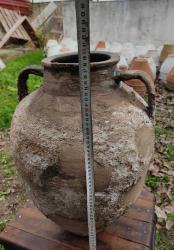 *** ANTİKA AĞZI SIRLI GIDA KÜPÜ ***