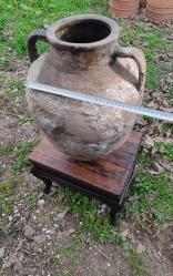 *** ANTİKA AĞZI SIRLI GIDA KÜPÜ ***