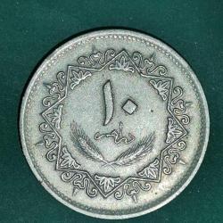 LİBYA  1975  10  DİRHEM
