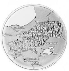 2020 Yılı Artuklular Hatıra  Gümüş darphane  Sertifikalı 0756 no