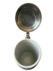 Zin Kapaklı Nostaljik Alman Bira Bardağı TANKART