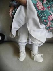 40 cm PORSELEN BEBEK YEŞİL GÖZLÜ ÇOK GÜZEL KOLEKSİYONLUK KUSURSUZ GÜZEL