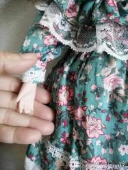 40 cm PORSELEN BEBEK YEŞİL GÖZLÜ ÇOK GÜZEL KOLEKSİYONLUK KUSURSUZ GÜZEL