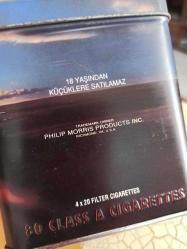 ORJINAL MARLBORO METAL KOVBOY RESİMLİ KUTU