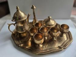 ANTİKA PİRİNÇ ESKİ ZEMZEM TAKIMI KOMPLE TAKIM