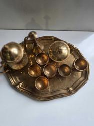 ANTİKA PİRİNÇ ESKİ ZEMZEM TAKIMI KOMPLE TAKIM