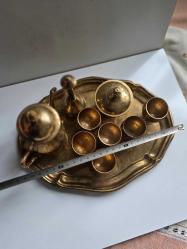 ANTİKA PİRİNÇ ESKİ ZEMZEM TAKIMI KOMPLE TAKIM