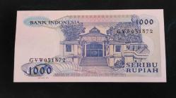 1987 YILI ENDONEZYA 1000 RUPHİ  HİÇ KULLANILMAMIŞ