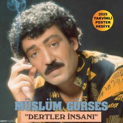 Müslüm Gürses Dertler İnsanı 33 lük Plak açılmamış