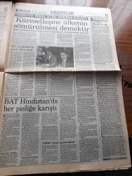 Büyük Kurultay Gazetesi - Turkish Newspaper - 12 Ocak 1998 - milletvekilleri halkı temsil etmekten uzaklar meclisin itibarını kalmadı - Süleyman Demirel ve Hikmet Çetin endişeli - Hayri Kozakçıoğlu Türkiye'de Türk yok dedi mi demedi mi - Tunca Toskay kürtler azınlık değildir - şehitler albümüne yoğun bilgi akıyor - başörtüsüne ceza üstüne ceza - Türkiye Tekel için ayağa kalktı - Büyük soygun Mustafa Kalemli'ye yüce divan yolu gözüktü - Ruslar Narmirza'nın başını kesip Kurban bayramında eve yolladılar - Suriye Kürtleri kendi çıkarları için kullanıyor - DHKPC'nin hedefi İncirlik üssü - yoksulluk sınırı 131,5 milyon lira - Talibanlar 11 bin Türkmen'i katlettiler - Mevlüt Uluğtekin Yılmaz'ın son kitabı Azerbaycan'da yayınlandı - Çözümün adı ülkücü hareket - büyük Türk milletine Noel mi Asimile mi - Onbir Ayın sultanı ramazan sayfası - boğazlara hakim olmamız gerekiyor - boğaz için Petrol en büyük tehlike - Bakü Ceyhan hattı tam gaz - Rusya ile Yunanistan limanda anlaştı