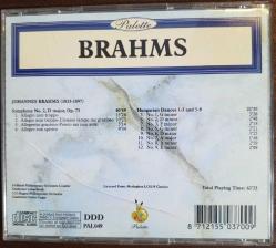BRAHMS HUGARİAN DANCES SYMPONY NR.8 MÜZİK CD İKİNCİ ELDİR
