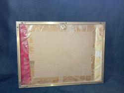 eskilerden çerçeveli Türk bayrağı. 40x30cm içdeki Barak bezdir