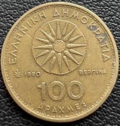 Yunanistan 100 Drahmi 1990