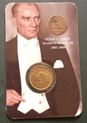 2003 25 Bin Lira Kendi Özel Tanıtım Kitinde