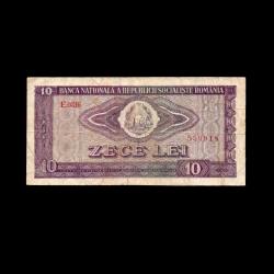 ROMANYA (1966)  - 10 Lei (Temiz 6,0/10)