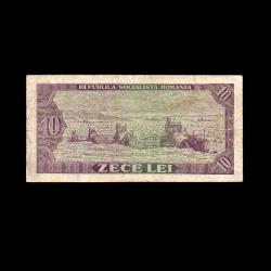 ROMANYA (1966)  - 10 Lei (Temiz 6,0/10)