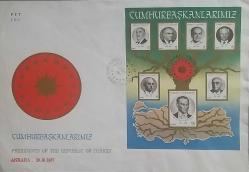 Türkiye Cumhuriyeti ve KKTC 1987 2 Adet Büyük Boy FDC