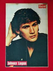 Galatasaray Uğur Tütüneker, Johnny Logan Çift Taraflı Poster - Hayat Dergisi