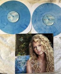 TAYLOR SWIFT - TAYLOR SWIFT LIMITED EDITION CRYSTAL CLEAR TURQUOISE PLAK 2 LP 2018