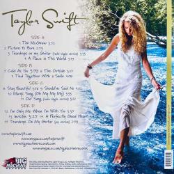 TAYLOR SWIFT - TAYLOR SWIFT LIMITED EDITION CRYSTAL CLEAR TURQUOISE PLAK 2 LP 2018